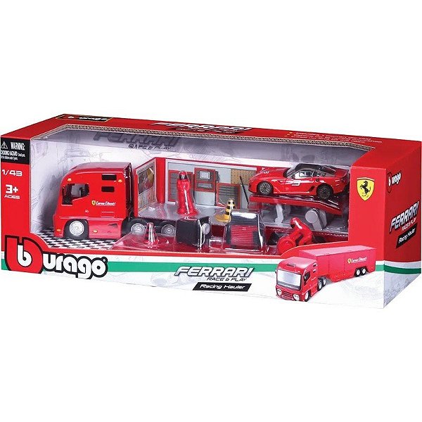 Ferrari Racing Hauler Bburago - 18-31202
