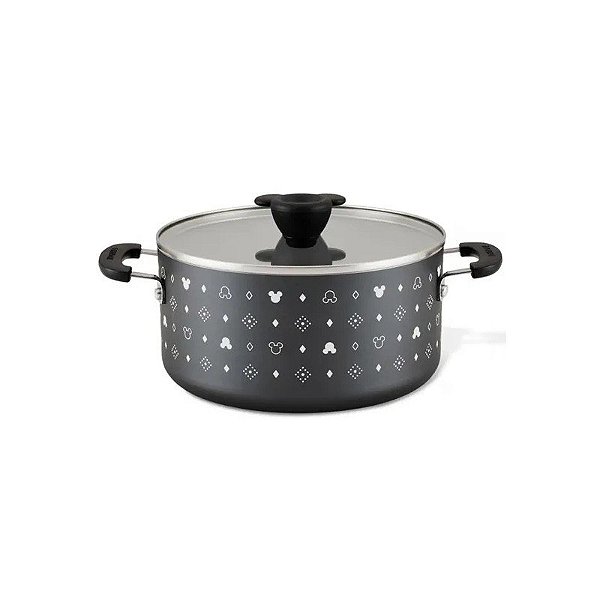 Panela Farberware Antiaderente Disney Coleção Preto 5.2L