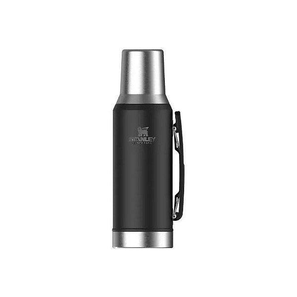Termo com Alça Stanley Mate System Classic - Preto 1,2L