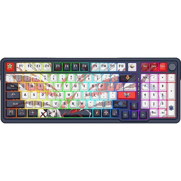 Teclado Gamer Redragon Eisa K686AK-RGB-PRO (Inglês - 3 Modos)