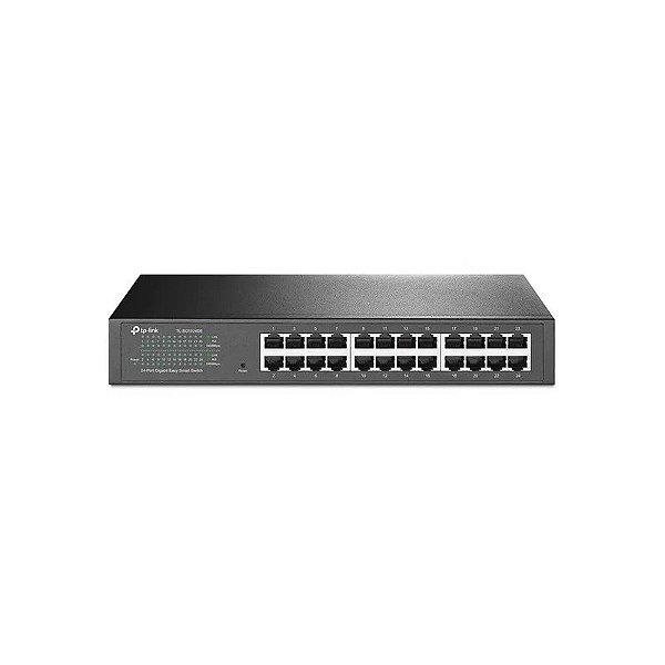 Switch Inteligente TP-Link TL-SG1024DE de 24 Portas 10/100/1000Mbps