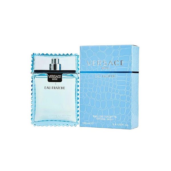 Perfume Versace Man Fraiche - Eau de Toilette - Masculino - 100ML