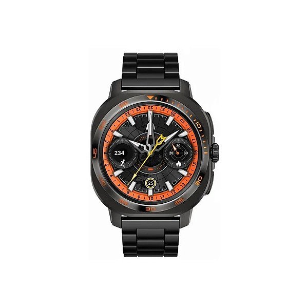 Relógio inteligente Argom Skei C62 ARG-WT-6062BK 22MM - Preto