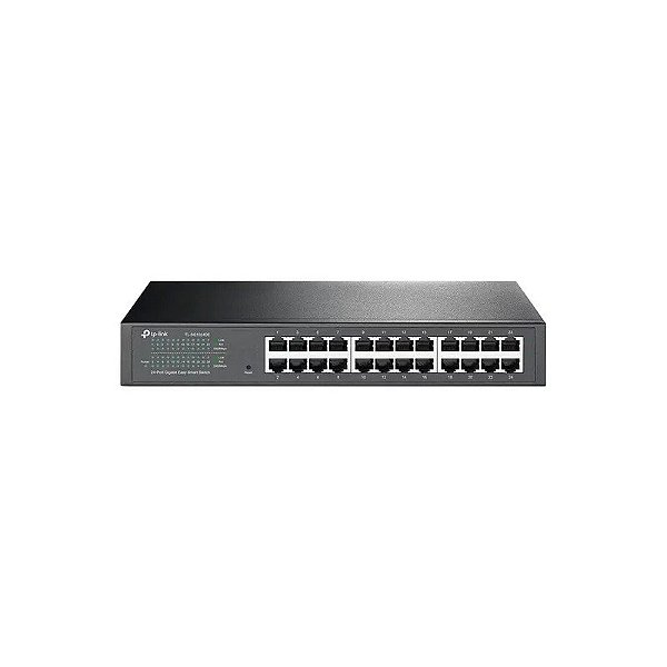 Hub Switch TP-Link TL-SG1024DE 24 Portas Gigabit Rackmount 1000MBPS - Cinza