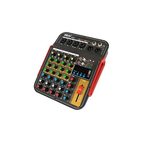 Mesa de som BLG MG-06 4 canais Bluetooth