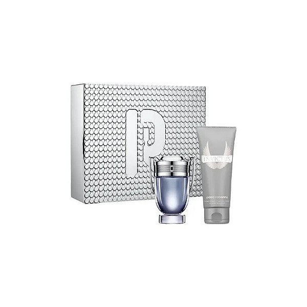 Kit Perfume Paco Rabanne Invictus Edt 100ml + Shampoo