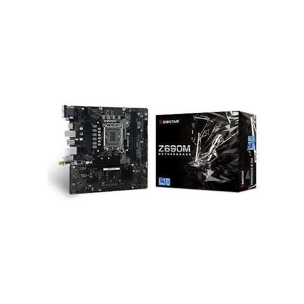 Placa Mãe Intel (1700) Biostar Z690MX2-e D4