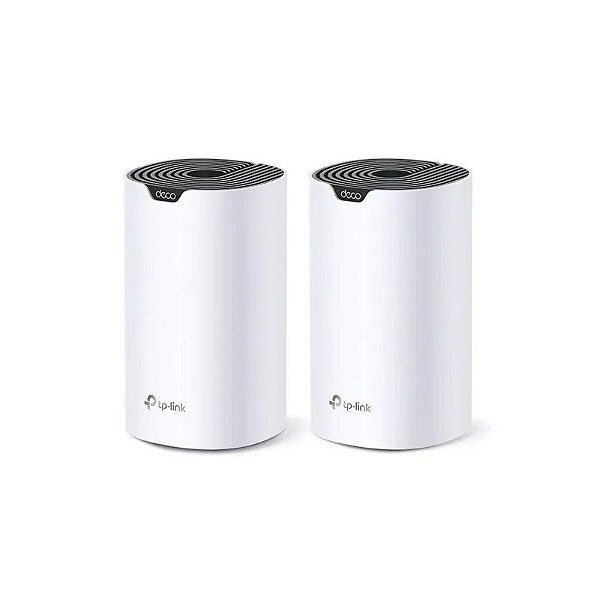 Roteador TP-Link Deco S7 Mesh AC1900 Wi-Fi Dual Band 5GHz 1300Mbps - Branco (Pacote com 2)