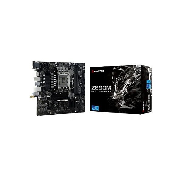 Placa Mãe Biostar Z690MX2-e D4 DDR4 HDMI/DVI/VGA/M.2