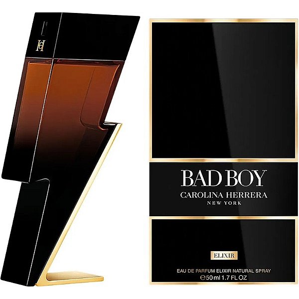 Perfume Carolina Herrera Bad Boy Elixir EDT 50mL - Masculino