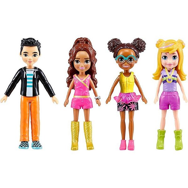 Bonecas Polly Pocket Aventura da Enseada Brilhante Mattel HKW 10