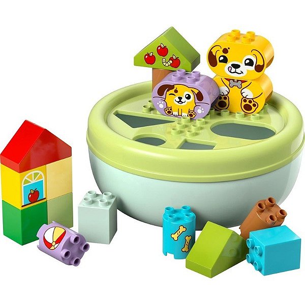 Lego Duplo Shape Sorter: Puppy House - 10441 - (17 piezas)