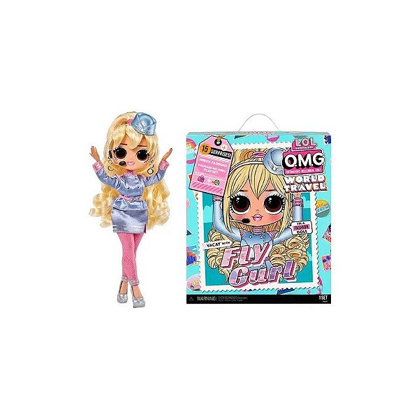 Boneca Lol Surprise Omg World Travel FLY Gur