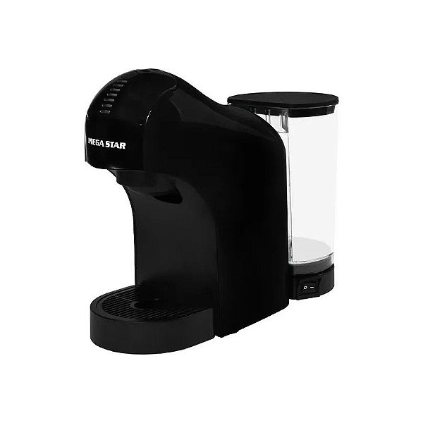 Cafeteira Megastar Multi Cápsulas CAF02N 1.400 Watts 220V ~ 50/60 Hz - Preta