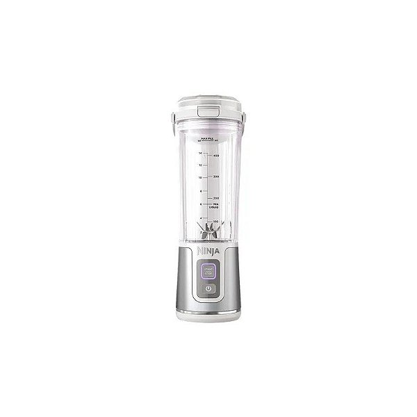 Liquidificador Pessoal Ninja Blast BC151EUWH 530ML 50W Branco - Cinza
