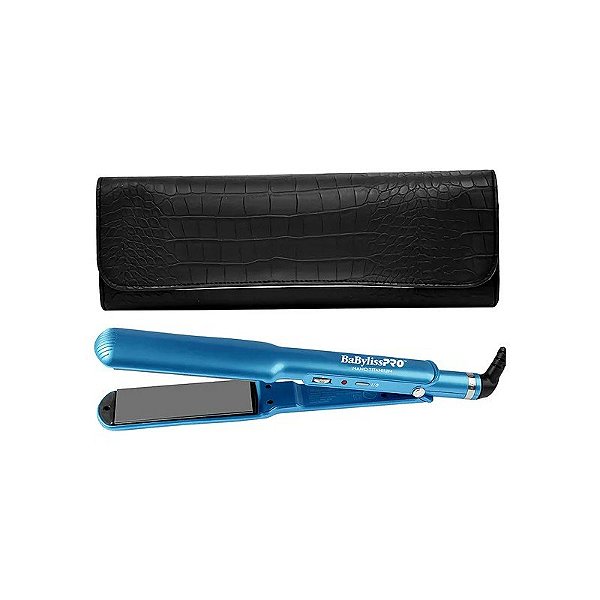 Prancha Babylisspro BABNT9559UZ Nano Titanium 38 MM 220V Celeste com Estojo
