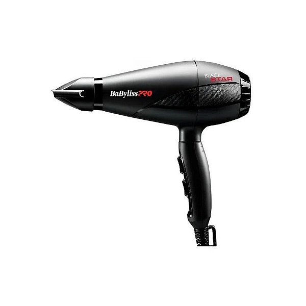 Secador de Cabelo Babylisspro Blackstar B6200UZ 2000 W Preto