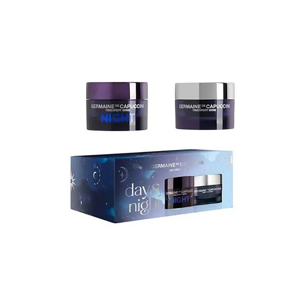 Kit de Cosméticos Germaine de Capuccini Timexpert SRNS Dia e Noite 2 Peças