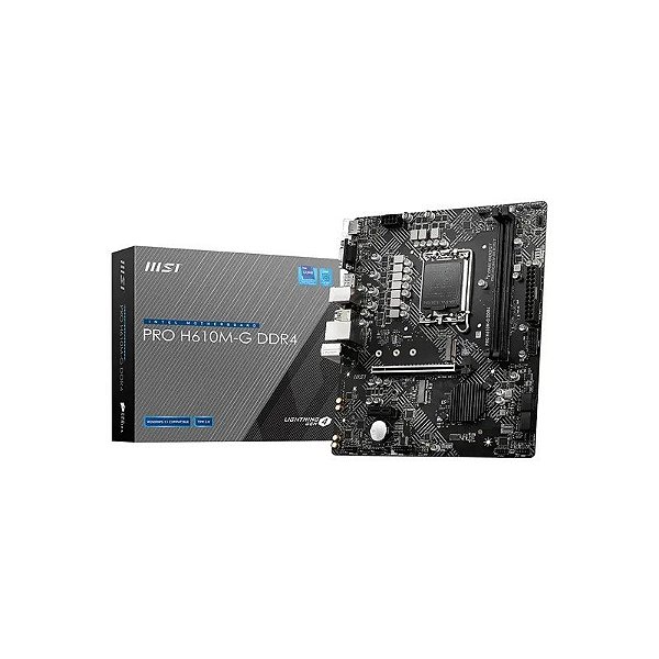 Placa-Mãe Intel 1700 MSI H610M-G Pro DDR4