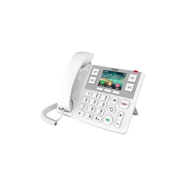 Telefone Fanvil X305 IP WiFi AC 2 Linhas SIP PoE Botão Grand