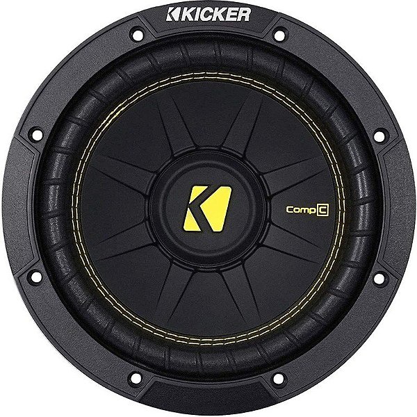 Subwoofer Kicker 8 Polegadas 44CWCD84 - 400 Watts