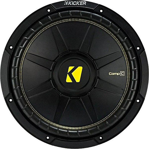 Subwoofer Kicker 12 polegadas 44CWCD124 - 600 Watts