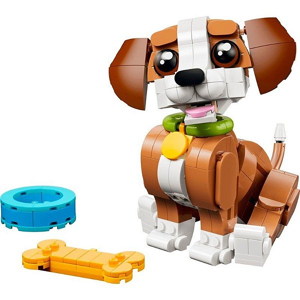 Lego Criativa Cachorro Brincalhão 3 em 1 - 31382 (336 peças)