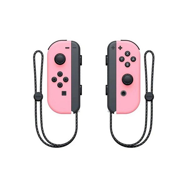 Controle Joy-Con para Nintendo Switch L e R - Rosa