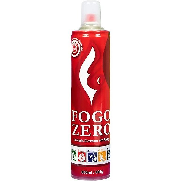 Extintor em Spray Fogo Zero - 600mL