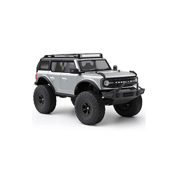 Carro Wltoys 1/18 Jeep Caballo 9KM 4WD Cinza Prateado 184023