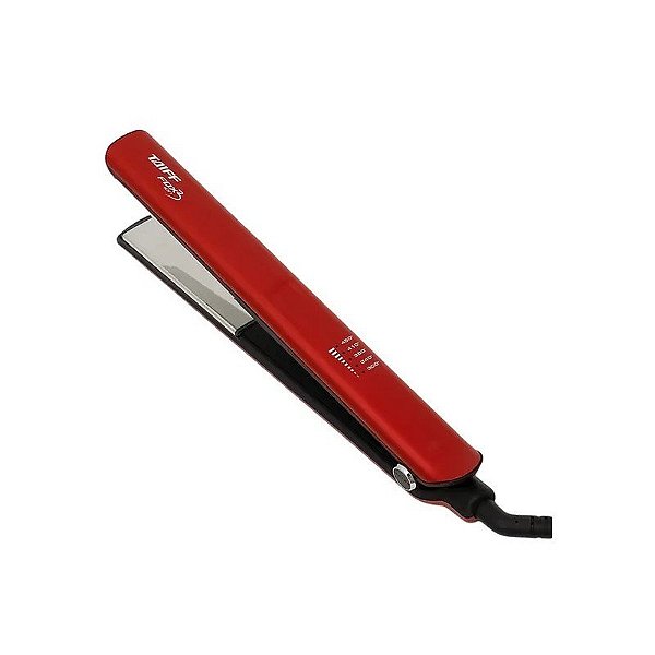 Chapinha de Cabelo Taiff Fox Ion 3 CHPF23 230 °C Bivolt - Vermelho Suave