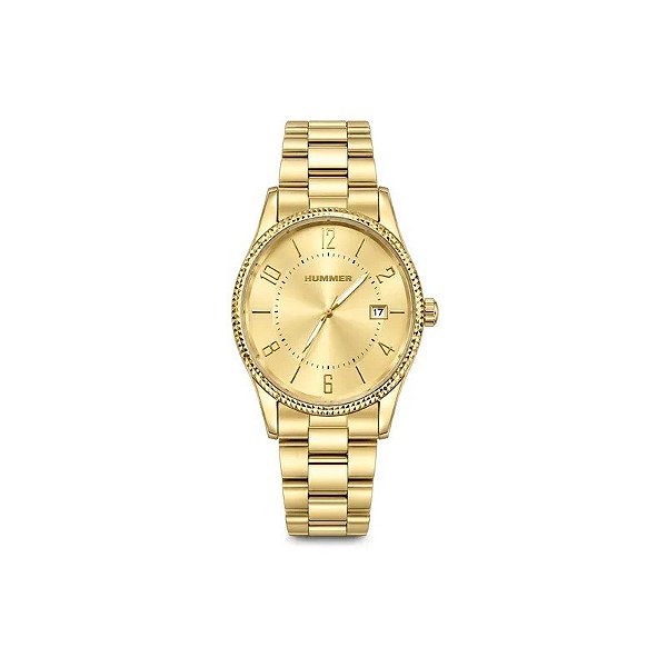 Relógio Masculino Analógico Hummer WH2-224428 Dourado