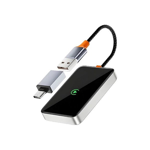 Adaptador Wi-Fi CarPlay Wiwu WI-CP002 Prata