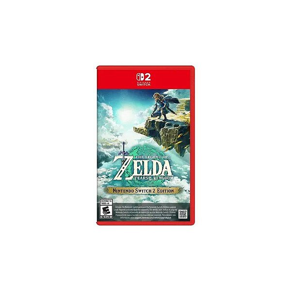 Jogo Nintendo Switch 2 The Legend Of Zelda Tears Of The Kingdom
