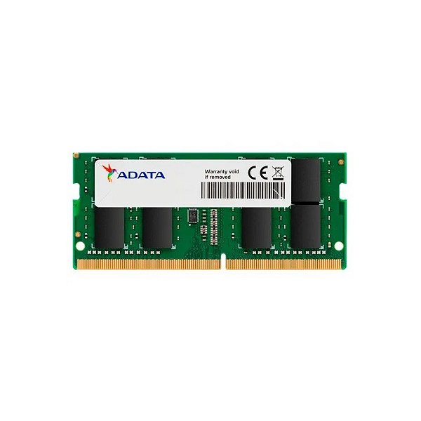 Memória Adata, DDR4 8GB (1X8GB), 3200MHZ, So-DIMM, AD4S32008G22-SGN, Verde