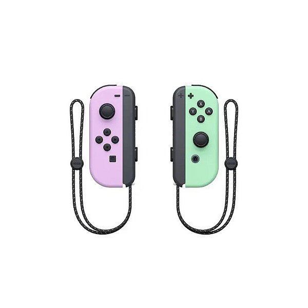 Controle para Nintendo Switch Joy-Con Roxo Verde
