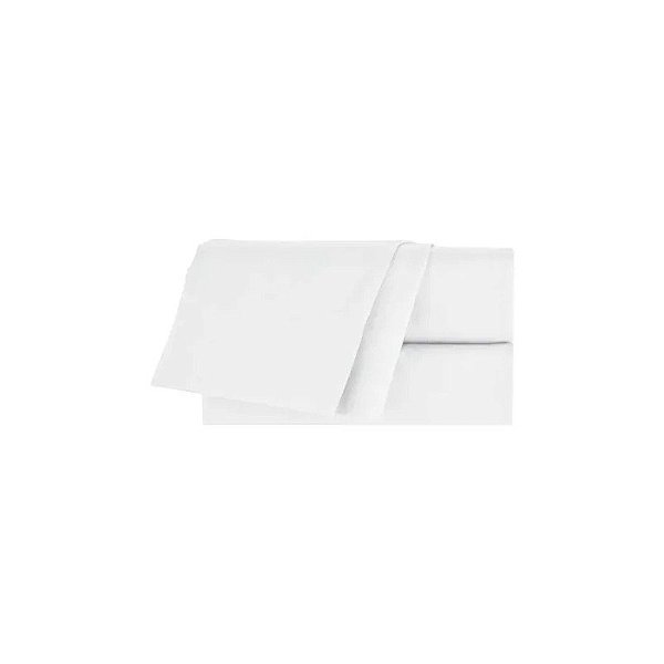 Jogo de lençóis Soho Multi Stripe SSQ400MSTOWH 400H Queen Size Branco 4 Peças