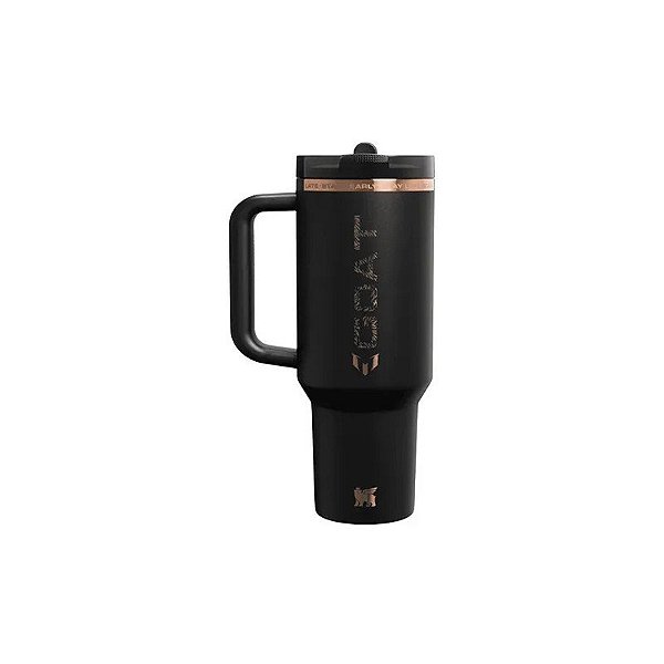 Copo Térmico Stanley Messi Quencher Protour Tumbler de 1.18 Litros - Preto