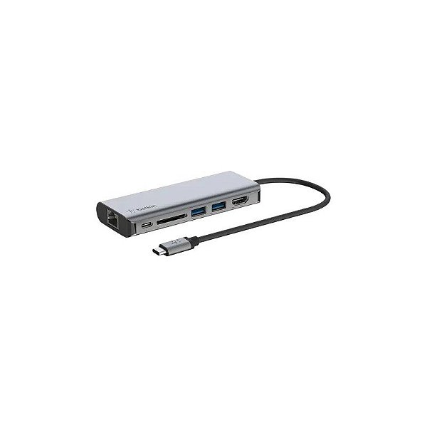 Adaptador USB-C Belkin AVC008BTSGY 6 em 1