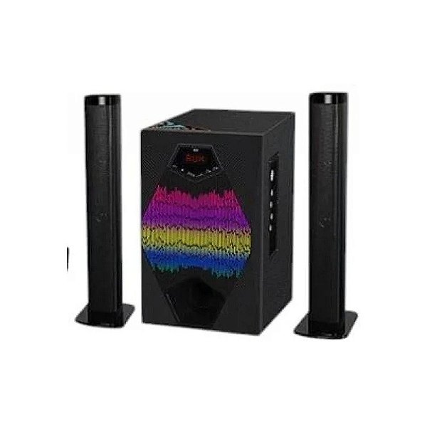 Caixa de Som Ailiang Satellite UF-5018-DT 2.1 Bluetooth com Subwoofer