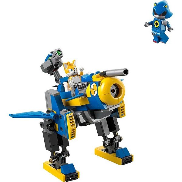 Lego Sonic Ciclone vs Metal Sonic - 77002 (290 Peças)
