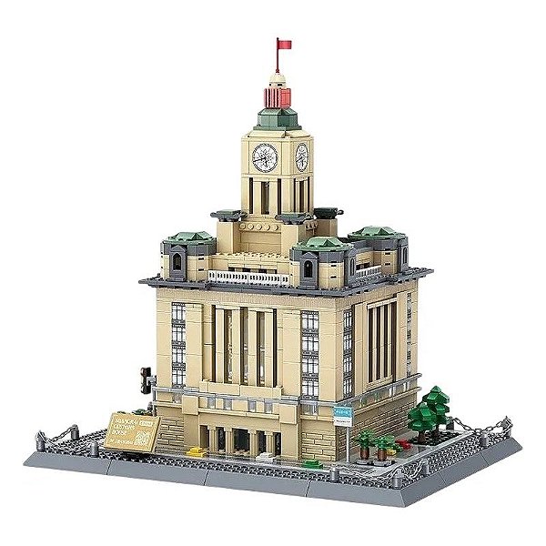 Blocos de Construção Alfândega de Xangai Wange - 6231 (1243 peças)