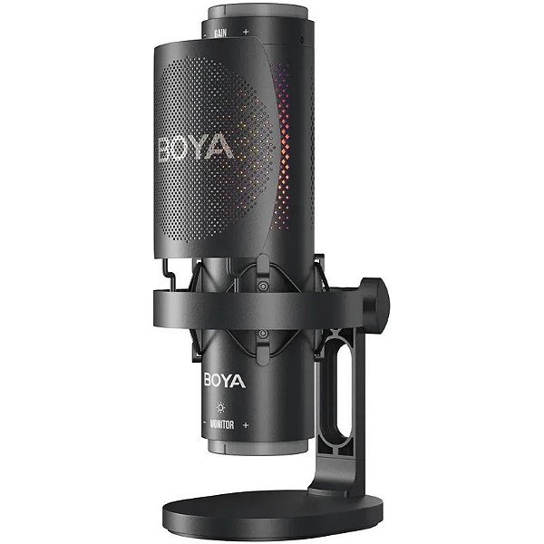 Microfone Boya Boyamic K9 USB USB-C com Saída TRS de 3,5mm