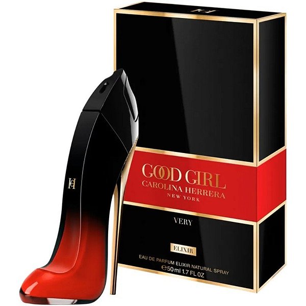 Perfume Carolina Herrera Good Girl Very Elixir EDP 50mL - Feminino