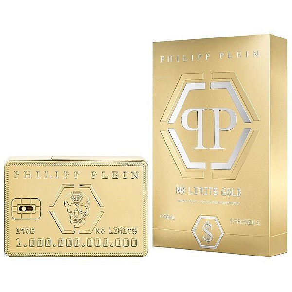 Perfume Philipp Plein No Limits Gold Eau de Parfum 50mL - Masculino