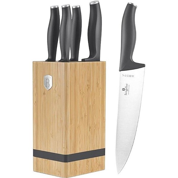 Jogo de Facas Berlinger Haus KnifeSet Stand - BH-2968 (6 Peças)
