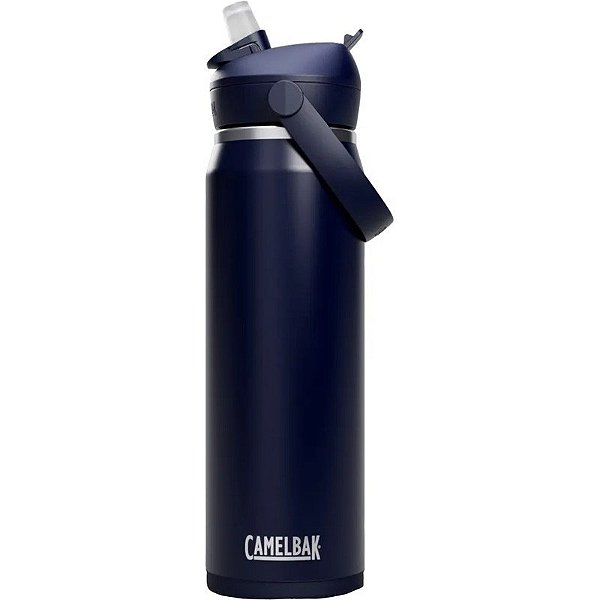 Garrafa Térmica Camelbak Thrive Flip Straw 1,2L - Azul Marinho
