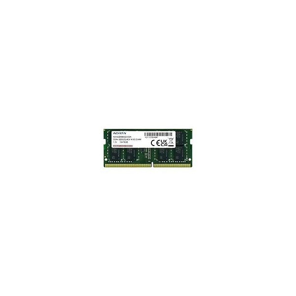 Memória Ram para Notebook Adata DDR4 8GB 3200MHZ - AD4S32008G22-SGN