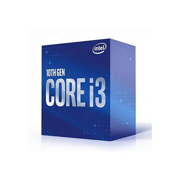 Processador Intel Core i3-10100F 3,60 GHz 6 MB LGA 1200