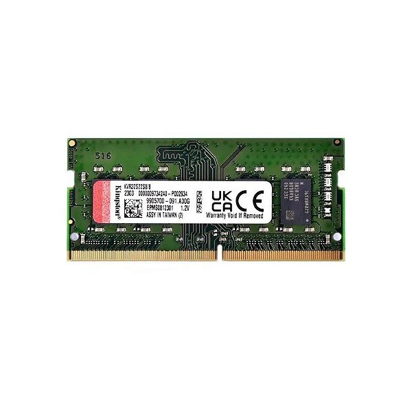 Memória RAM para Notebook 8GB Kingston KVR32S22S8/8 DDR4 de 3200MHZ